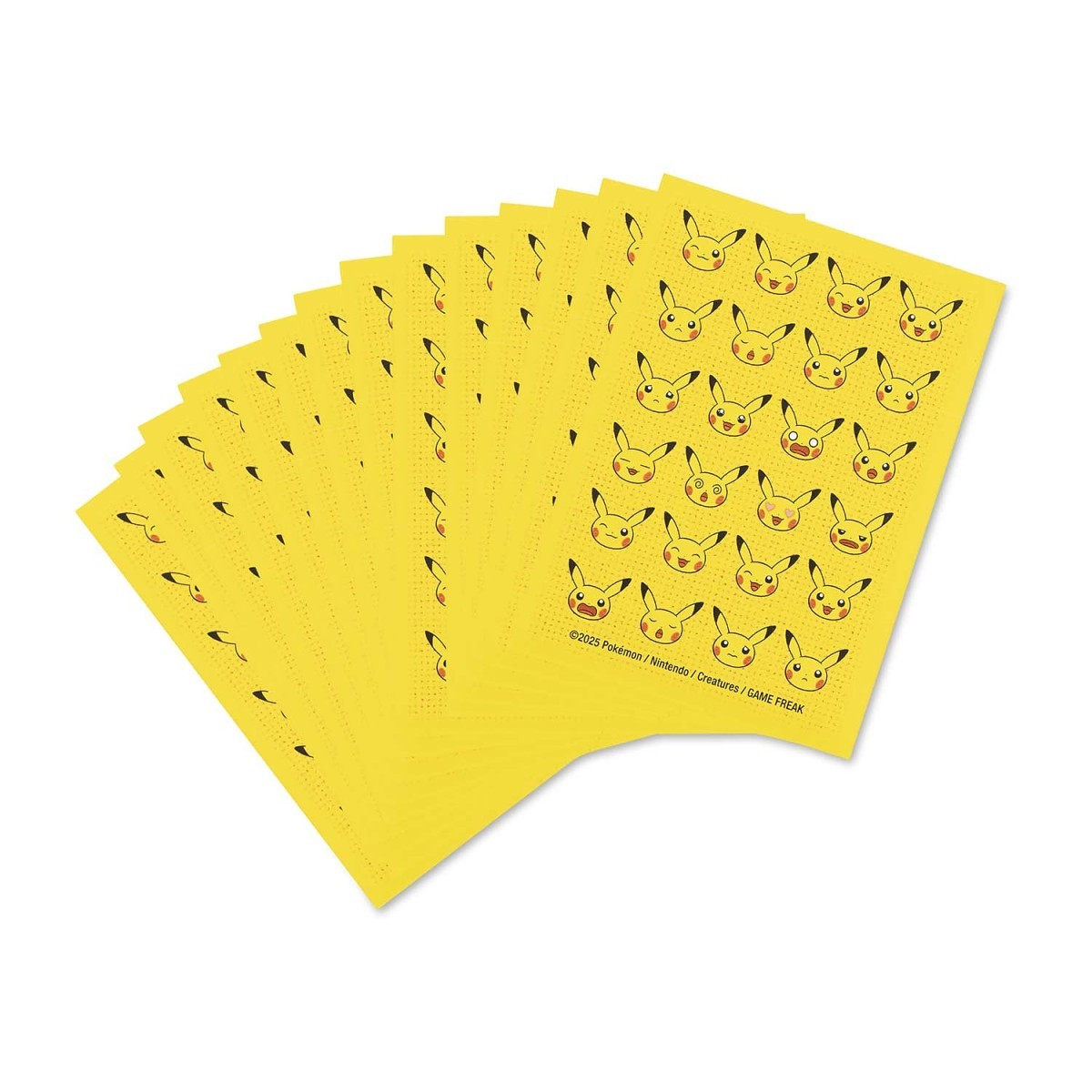 Pikachu Moods Card Sleeves (65 Fundas)