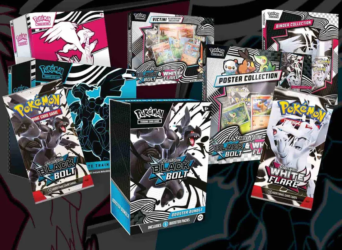 Guía de Compra: Pokémon TCG – Scarlet & Violet: Black Bolt y White Flare