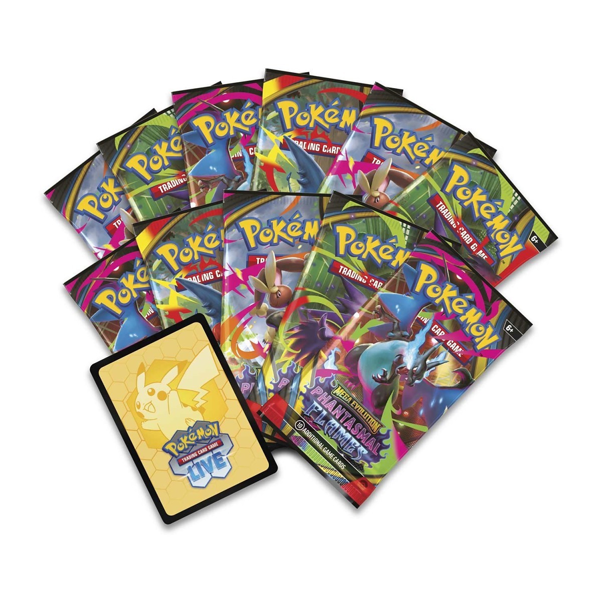 Mega Evolution-Phantasmal Flames Pokémon Center Elite Trainer Box