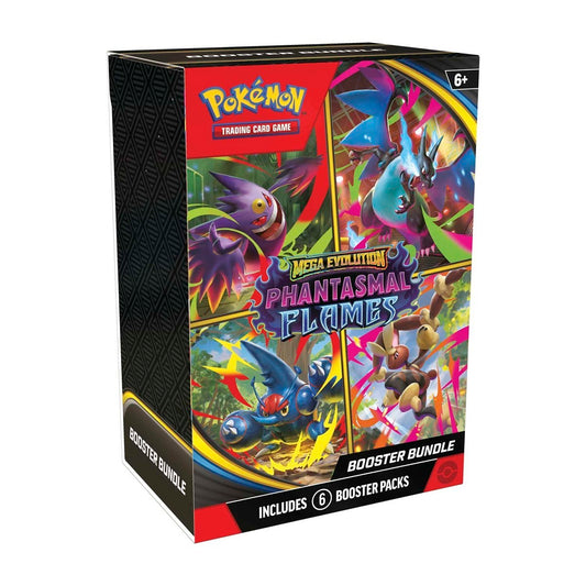 [Pre Orden] Mega Evolution-Phantasmal Flames Booster Bundle (6 Packs)