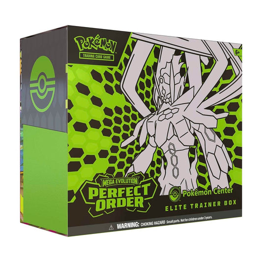 [Pre Orden] Mega Evolution-Perfect Order Pokémon Center Elite Trainer