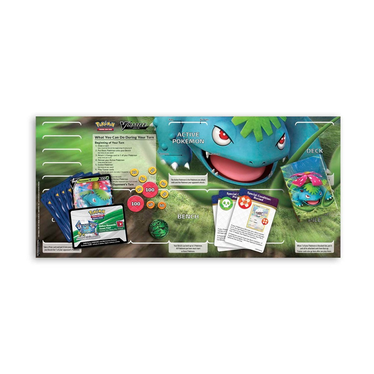 Venusaur V Battle Deck