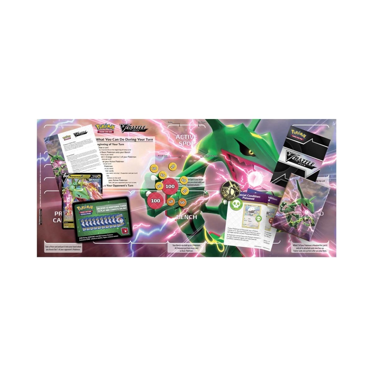 Rayquaza V Battle Deck