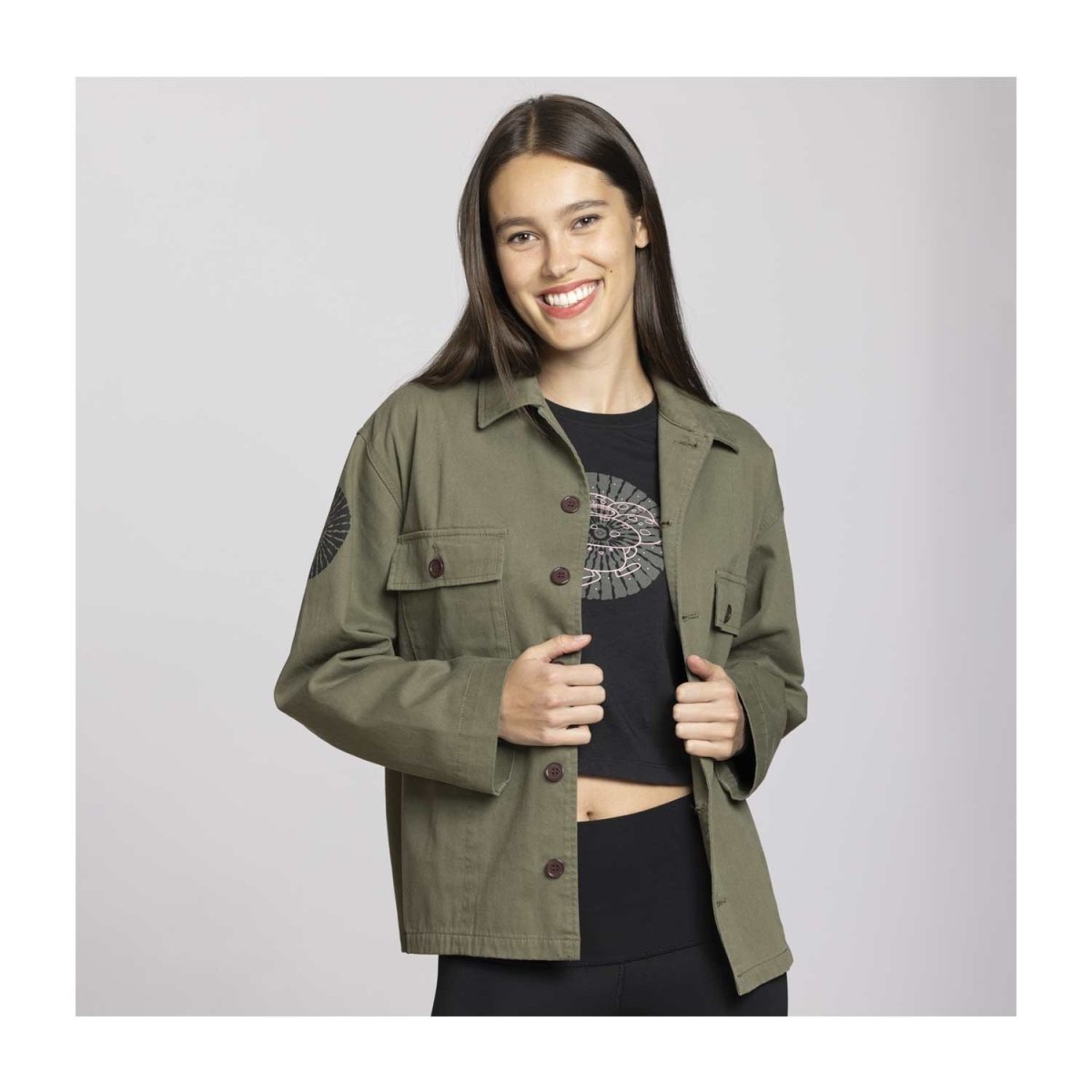 Jacket Verde de Otoño - Mujer